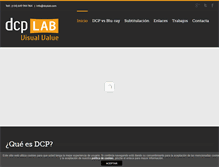 Tablet Screenshot of dcplab.com